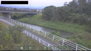 群馬県伊勢崎市 粕川 八鹿大橋下流のライブカメラ
