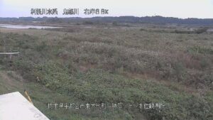 栃木県宇都宮市 鬼怒川 勝瓜(上)水位観測所のライブカメラ