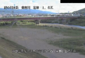 和歌山県紀の川市 貴志川 高島橋上流左岸のライブカメラ