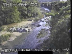 三重県松阪市 櫛田川 七日市のライブカメラ