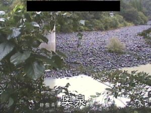 静岡県川根本町 大井川 奥泉のライブカメラ