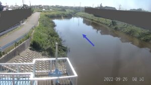 茨城県つくばみらい市 中通川 谷井田大橋のライブカメラ