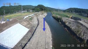 茨城県常陸太田市 里川 赤須橋のライブカメラ