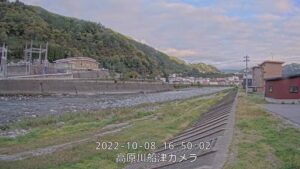 岐阜県飛騨市 高原川 船津のライブカメラ