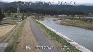 長野県箕輪町 天竜川 北島下流のライブカメラ