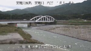 長野県駒ヶ根市 天竜川 下平水位観測所のライブカメラ