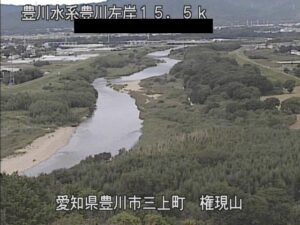 愛知県豊川市 豊川 権現山付近のライブカメラ