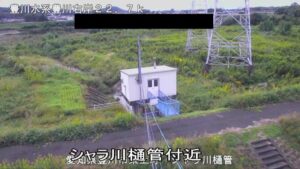 愛知県豊川市 豊川 シャラ川樋管付近のライブカメラ