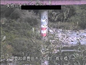 愛知県豊田市 矢作ダム 有平橋下付近のライブカメラ