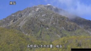 長野県松本市 焼岳 東方面のライブカメラ