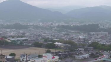 飯田市立病院から飯田市街地のライブカメラ|長野県飯田市のサムネイル