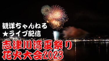 南三陸志津川湾夏まつり花火のライブカメラ|宮城県南三陸町のサムネイル