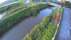 福岡県筑後市 花宗川 下北島のライブカメラ