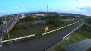 福岡県築上町 城井川 馬渡橋のライブカメラ