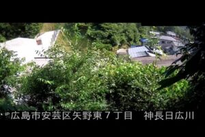 広島県広島市 神長日広川 安芸区矢野東のライブカメラ