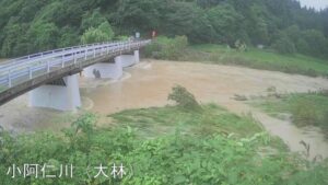 秋田県上小阿仁村 小阿仁川 大林のライブカメラ