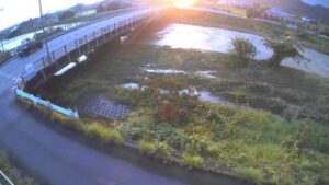 福岡県朝倉市 小石原川 新甘木橋のライブカメラ