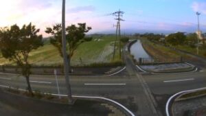 福岡県小郡市 口無川 土器田橋のライブカメラ