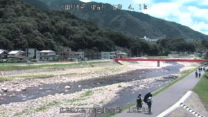 広島県広島市 根谷川 上市井堰(空間)のライブカメラ