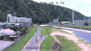 広島県広島市 根谷川 新川橋(空間)のライブカメラ