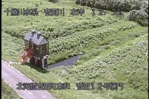 北海道音更町 音更川 音更12号樋門のライブカメラ