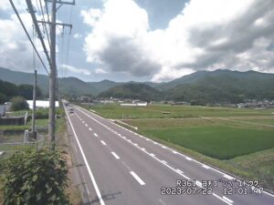 長野県伊那市 国道361号 権兵衛峠与地のライブカメラ