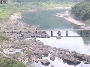 高知県四万十町 四万十川 浦越のライブカメラ