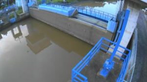 福岡県遠賀町 戸切川 古川橋のライブカメラ