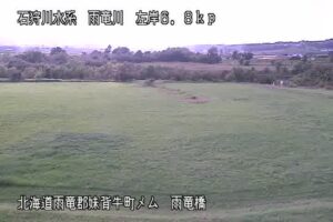 北海道妹背牛町 雨竜川 雨竜橋のライブカメラ