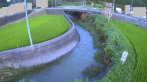 福岡県飯塚市 八木山川 市瀬橋のライブカメラ