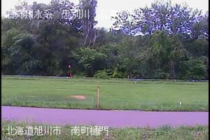 北海道旭川市 忠別川 南町樋門のライブカメラ