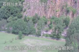 北海道札幌市 豊平川 石山のライブカメラ