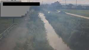 埼玉県坂戸市 飯盛川 坂戸市片柳観測局のライブカメラ