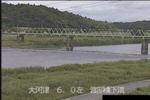 新潟県燕市 大河津分水路 柳場川排水機場左岸のライブカメラ