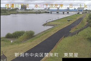 新潟県新潟市 信濃川 東関屋のライブカメラ