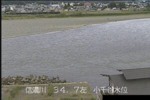 新潟県小千谷市 信濃川 小千谷水位観測所のライブカメラ