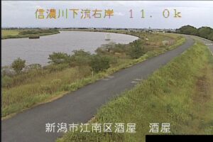 新潟県新潟市 信濃川 酒屋のライブカメラ
