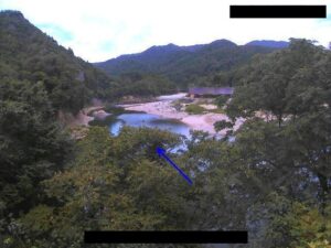 新潟県関川村 荒川 鷹ノ巣のライブカメラ