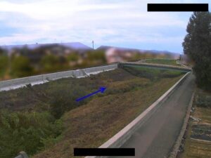 新潟県加茂市 下条川 小橋のライブカメラ