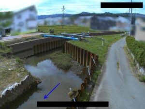 新潟県南魚沼市 十二沢川 六日町緑町のライブカメラ