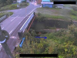 新潟県阿賀町 西之沢川 西のライブカメラ
