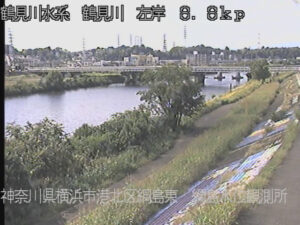 神奈川県横浜市 鶴見川 綱島雨量・水位観測所のライブカメラ
