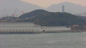 福岡県北九州市 関門海峡海上交通センターから関門海峡周辺のライブカメラ