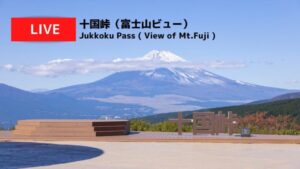 静岡県函南町 十国峠・富士山のライブカメラ