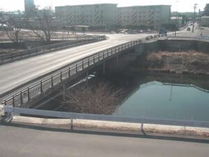福島県白河市 堀川 新田橋のライブカメラ