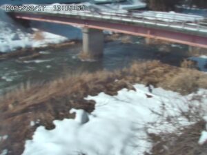 福島県昭和村 野尻川 原橋のライブカメラ