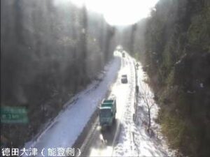 石川県志賀町 のと里山海道 徳田大津インターチェンジ(能登側)のライブカメラ