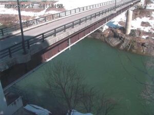 福島県金山町 只見川 田沢橋のライブカメラ