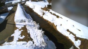 福島県金山町 山入川 鮭立橋のライブカメラ
