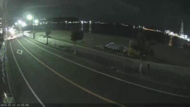 神奈川県道211号 久里浜海岸のライブカメラ|神奈川県横須賀市のサムネイル